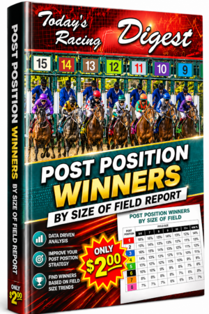 Post Positions of Winners by Size of the Field