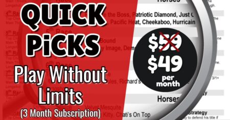 Quick Picks 3 Month Subscription ($49 per month)