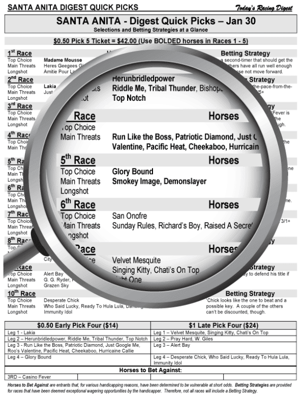 Quick Picks Breeders Cup