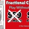 Fractional Charting 12 Month Subscription ($39 pr month)