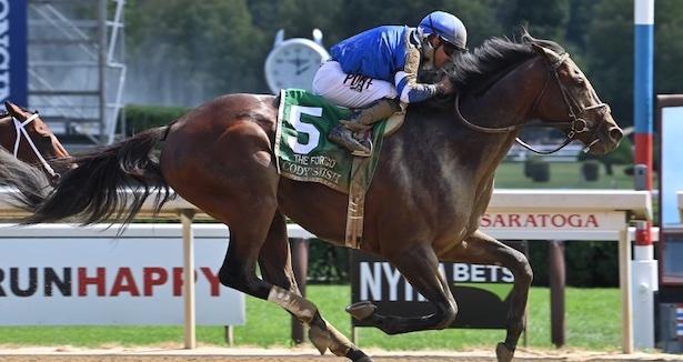 Cody's Wish takes the Grade 1 Forego at Saratoga in 2022