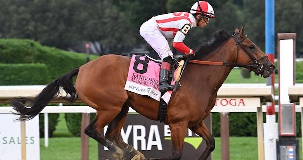 Randomized wins the 2023 Alabama (G1) at Saratoga