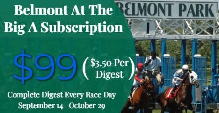 Belmont At The Big A Meet Long Subscription (65% Savings)