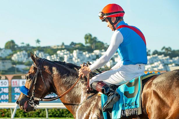 Arabian Knight wins 2023 Pacific Classic