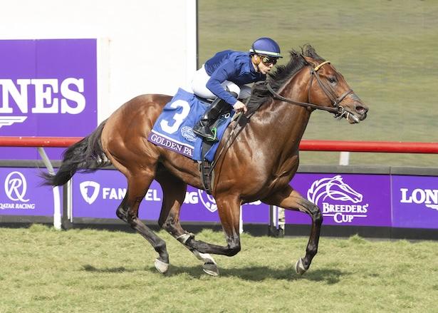 Golden Pal wins 2021 Breeders' Cup Turf Sprint