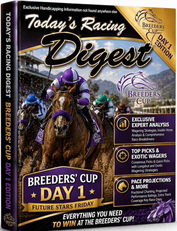 Breeders Cup Day 1 Complete Digest