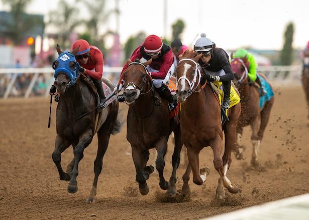 The Chosen Vron wins the 2023 Bing Crosby Stakes