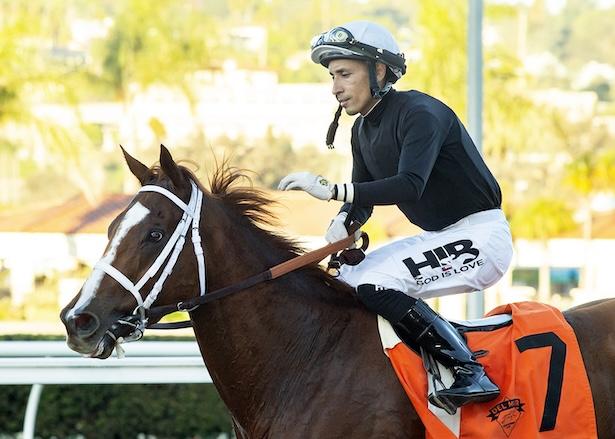 The Chosen Vron wins Cary Grant Stakes 2023 at Del Mar