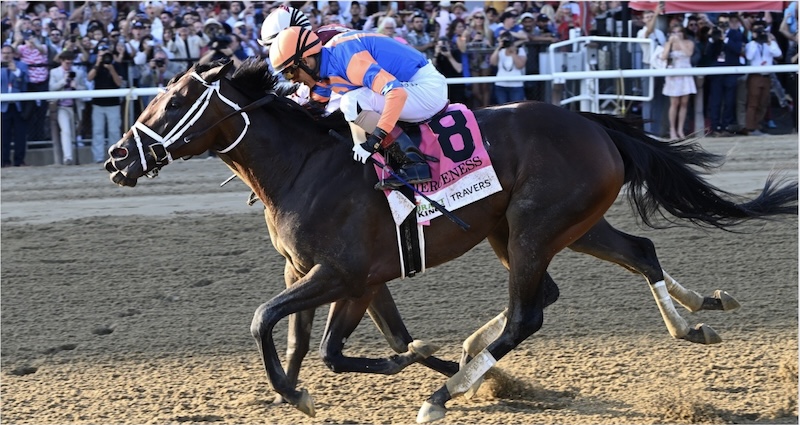 Fierceness wins 2024 Travers Stakes