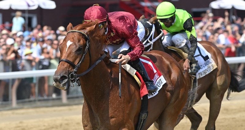 Nakatomi wins 2024 Vanderbilt Stakes