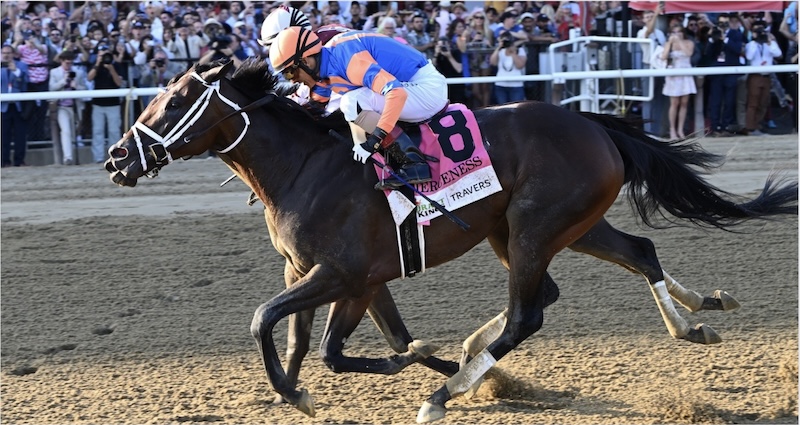 Fierceness wins 2024 Travers at Saratoga