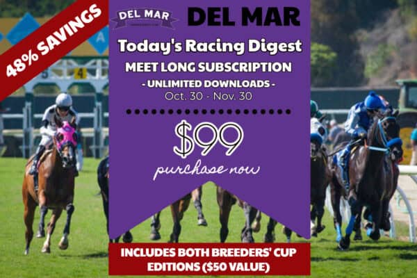 2025 Del Mar Fall Meet Long Subscription (48% Savings)
