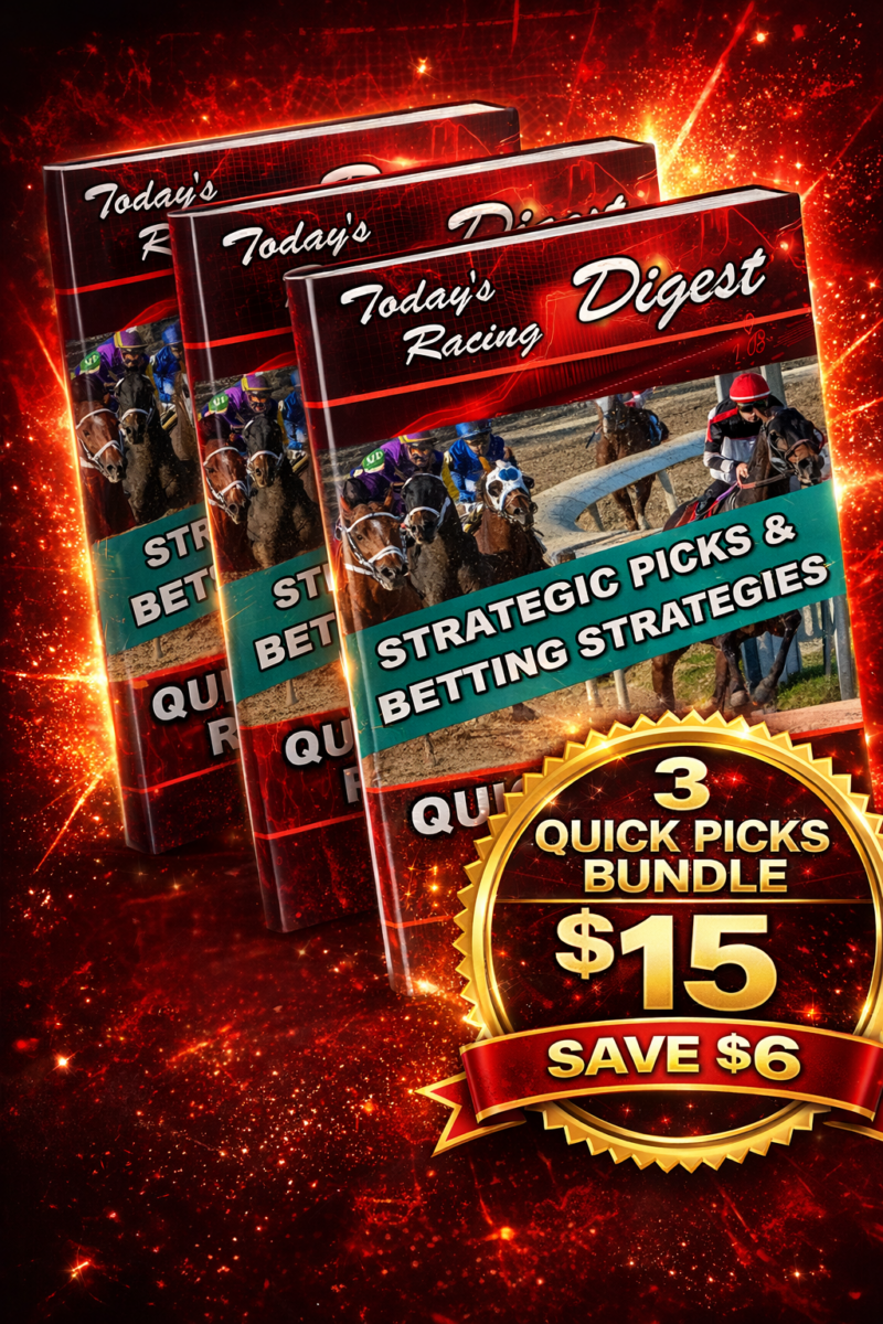 3 Track Quick Picks (30% Savings)