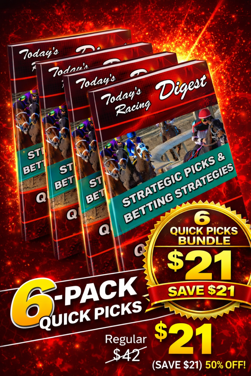 6 Track Quick Picks (50% Savings)
