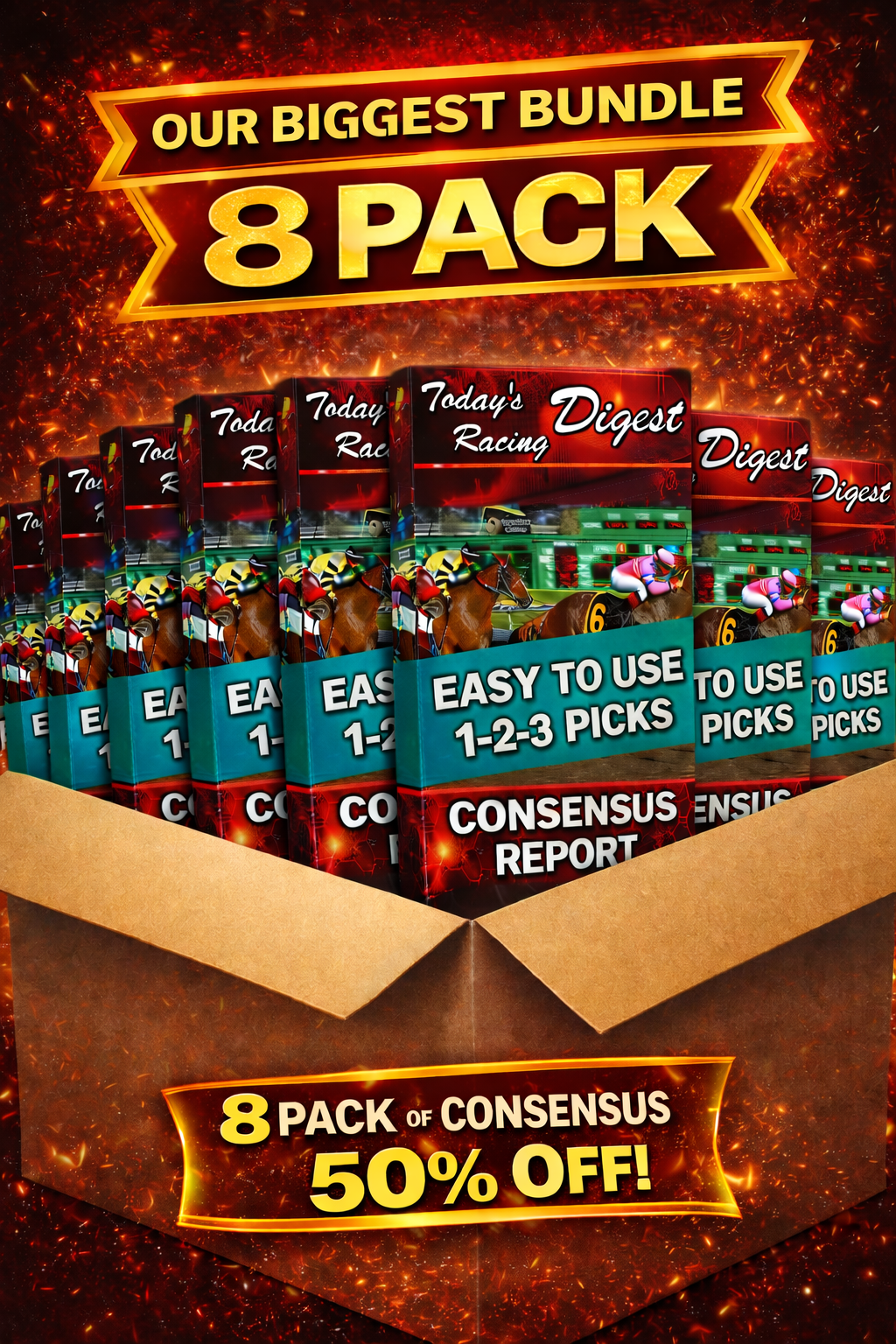 8 Track Consensus Pack (50% Savings)