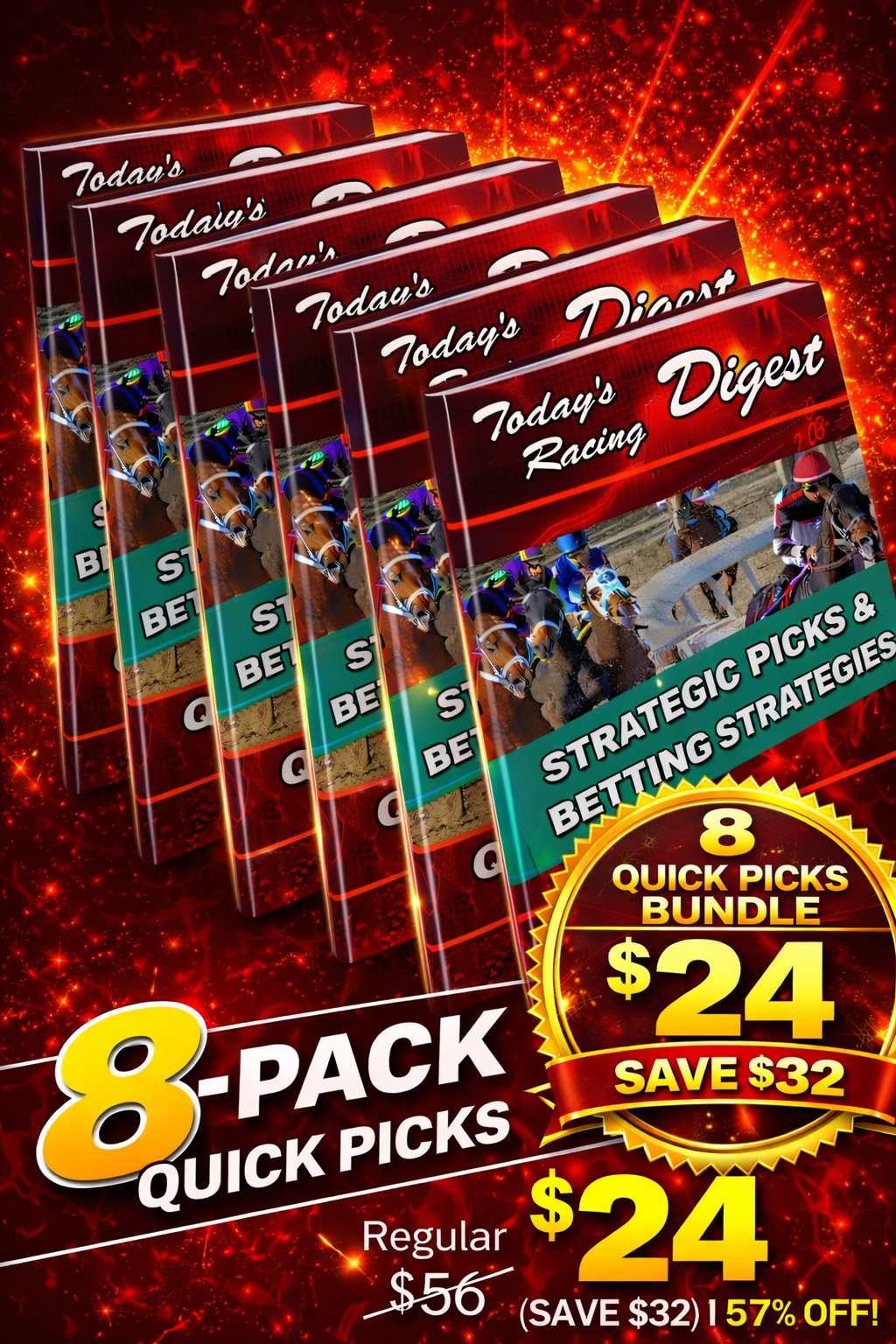 8 Track Quick Picks (57% Savings)